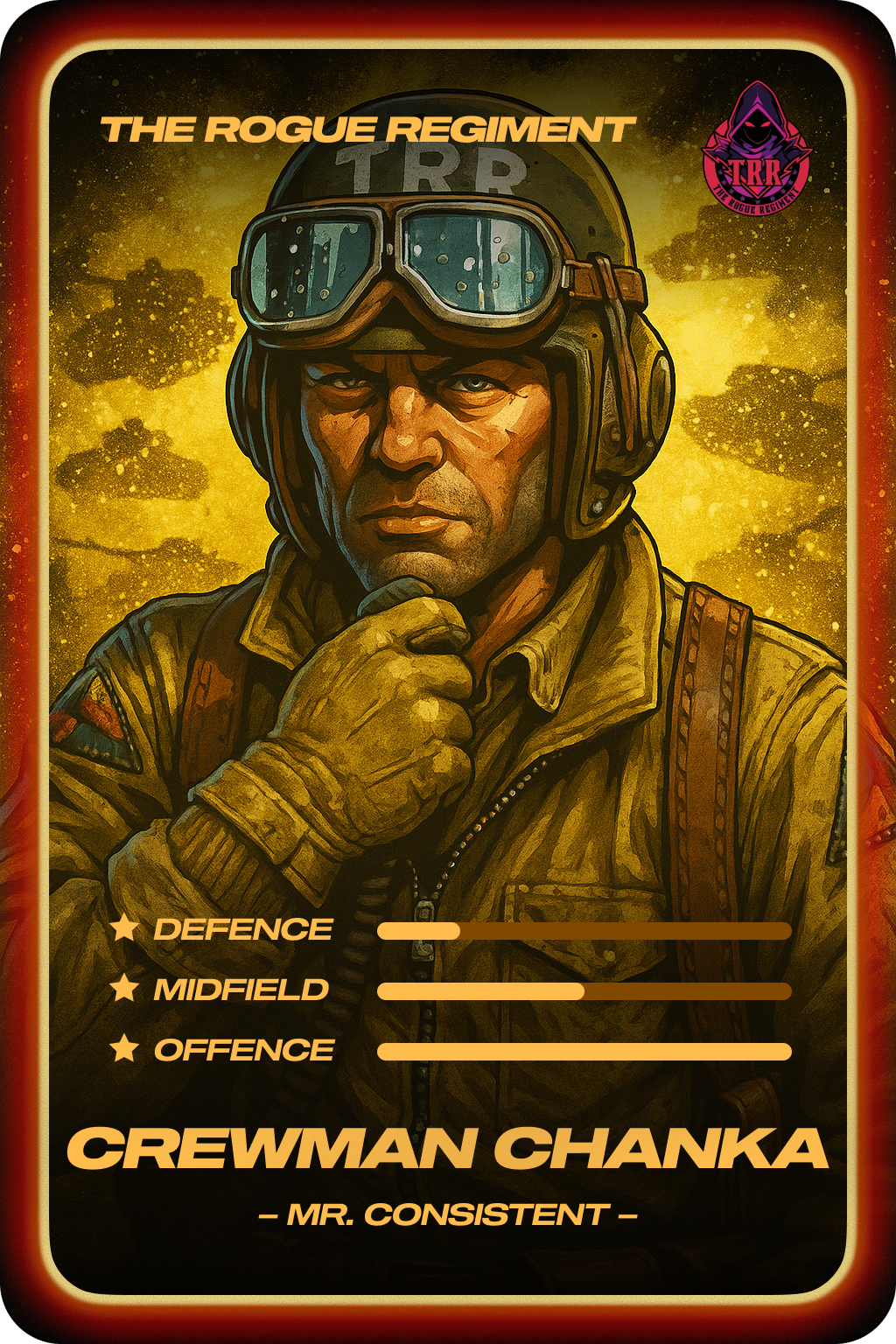 Crewman Chanka - Mr. Consistent