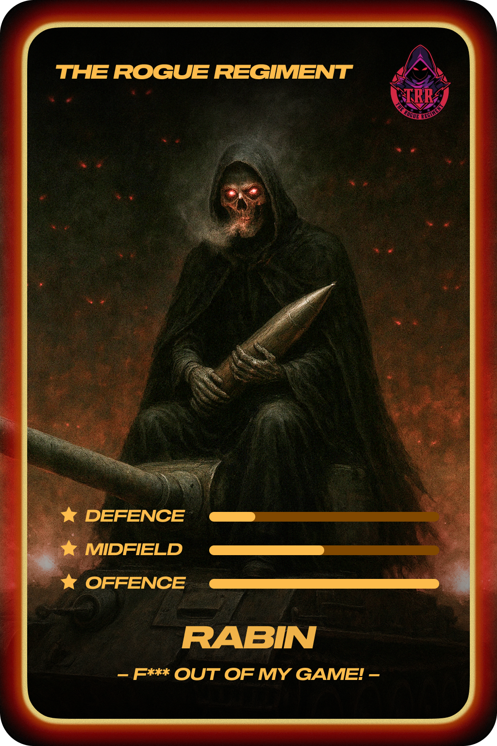 Rabin - F*** Out of My Game!